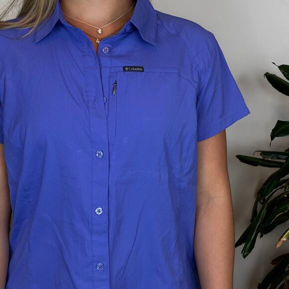 Columbia Activewear Button Up Shirt - Picture 5 of 6